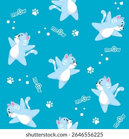 fundo sem costura, padrão sem costura, fundo de gatinhos, gatinhos bonitos, scrapbooking, decoupage, gatos engraçados, adesivo, padrão de tecido, impressão, cartão postal, escola, mashysh, menina, menino, fotos para meninos
