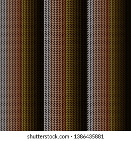 Seamless background pattern. Knitted multicolored texture. Background.