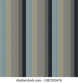 Seamless background pattern. Knitted multicolored texture. Background.