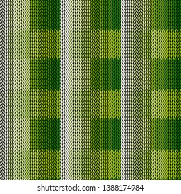 Seamless background pattern. Knitted multicolored texture. Background.