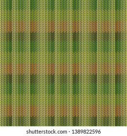 Seamless background pattern. Knitted multicolored texture.