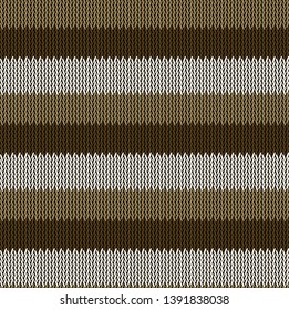 Seamless background pattern. Knitted multicolored texture. Background.
