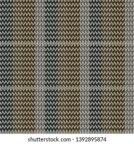 Seamless background pattern. Knitted multicolored texture.