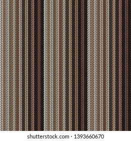 Seamless background pattern. Knitted multicolored texture.