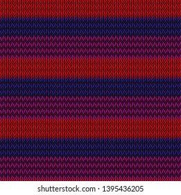 Seamless background pattern. Knitted multicolored texture. Background.