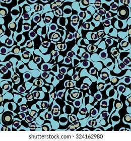 Seamless background pattern with metaball form.