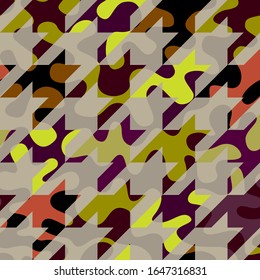 Seamless background pattern in military style. Vector image