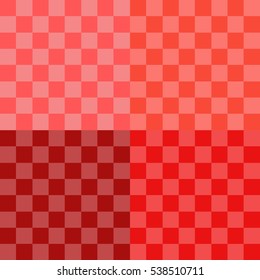Seamless background pattern with  red squares