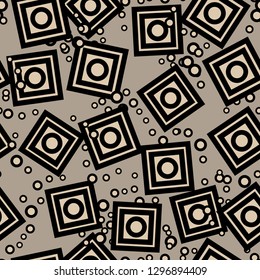 Seamless background, pattern. Technology, cars, business.