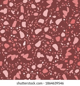 Seamless background. pattern Terrazzo. Vector illustration