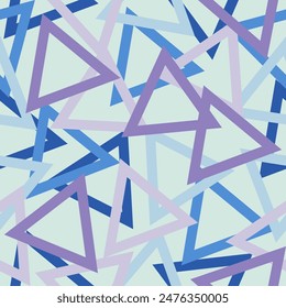 Seamless background pattern with triangles and shadows, eps10 vector illustration vetor.