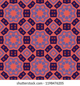 Seamless background pattern with a variety of multicolored lines.