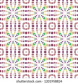 Seamless background pattern with a variety of multicolored lines.