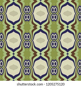 Seamless background pattern with a variety of multicolored lines.
