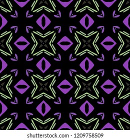 Seamless background pattern with a variety of multicolored lines.