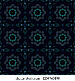 Seamless background pattern with a variety of multicolored lines.