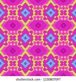 Seamless background pattern with a variety of multicolored lines.