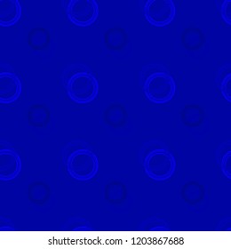 Seamless background pattern with various colored circles.