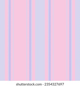 Seamless background pattern of vector vertical lines with a fabric textile stripe texture in light and blue colors.