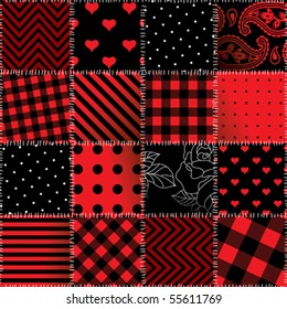 Seamless background pattern. Will tile endlessly.