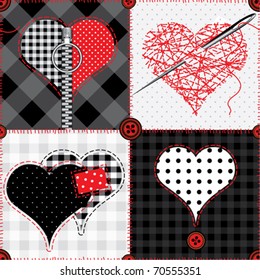 Seamless background pattern. Will tile endlessly.