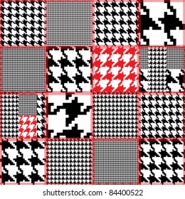 Seamless background pattern. Will tile endlessly. Fake quilting design