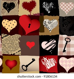 Seamless background pattern. Will tile endlessly.