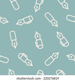 seamless background: pen