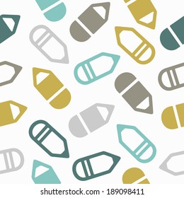 seamless background: pencil