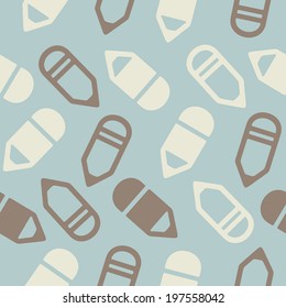 seamless background: pencil