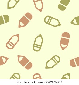 seamless background: pencil