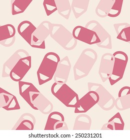 seamless background: pencil