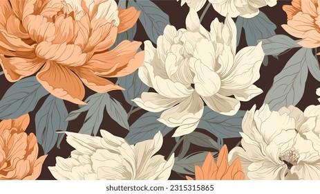 fondo transparente con peony 08