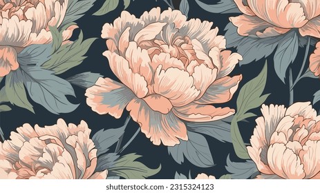 fondo transparente con peony 17