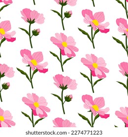 Fondo incomparable con vector Eps 10 de margarita rosa. 