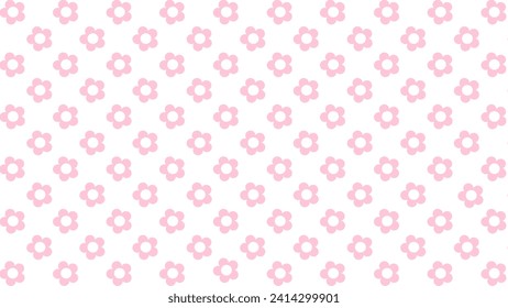 Fondo impecable con flores rosas