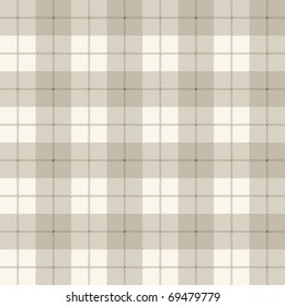 Seamless background of plaid pattern, vector illustration