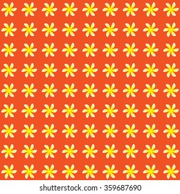 seamless background with plumeria