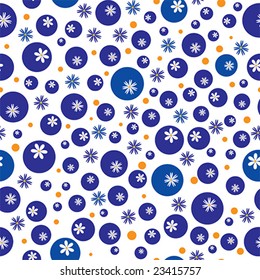seamless background for polka-dot fabric
