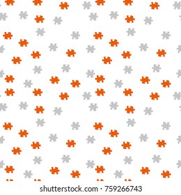 Seamless background. Puzzle.Geometric pattern.