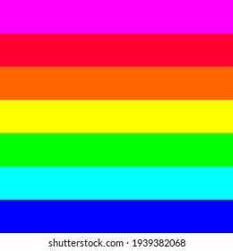 how many colors are in the gay pride rainbow