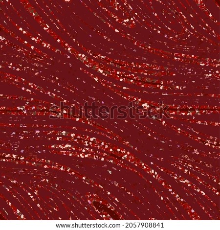 Seamless background with red shining glitters. Luxury background with shining red colors.