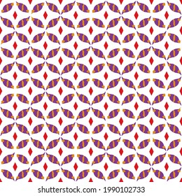  Seamless background with repeating patterns .