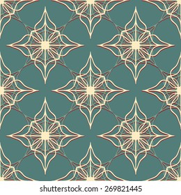 Seamless background for retro design