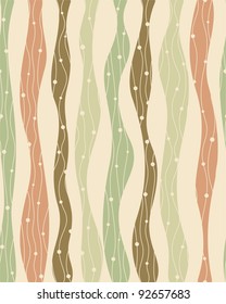 Seamless background in retro style