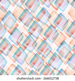 Seamless background with rhombuses, vector. 