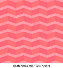 Seamless background with ribbon and hearts pattern. Decorative wrapping paper pattern.