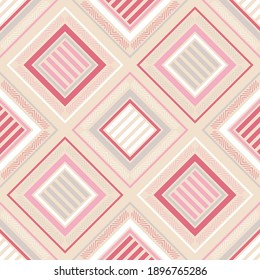Seamless background of Scottish fabric. Texture made of cells. Tartan plaid. Vector illustration for web design or print.