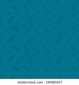 Seamless background with screws