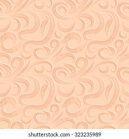 seamless background of scrollwork